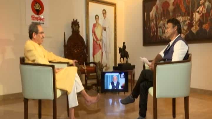 बाळासाहेबांच्या खोलीत शाहांनी नेमके कोणते शब्द वापरले? उद्धव ठाकरेंचा मोठा खुलासा बाळासाहेबांच्या खोलीत शाहांनी नेमके कोणते शब्द वापरले? उद्धव ठाकरेंचा मोठा खुलासा