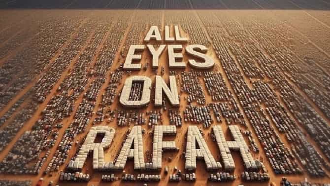 All Eyes On Rafah ला कोट्यवधी लोकांचं समर्थन, कोणी केली होती सुरूवात ?