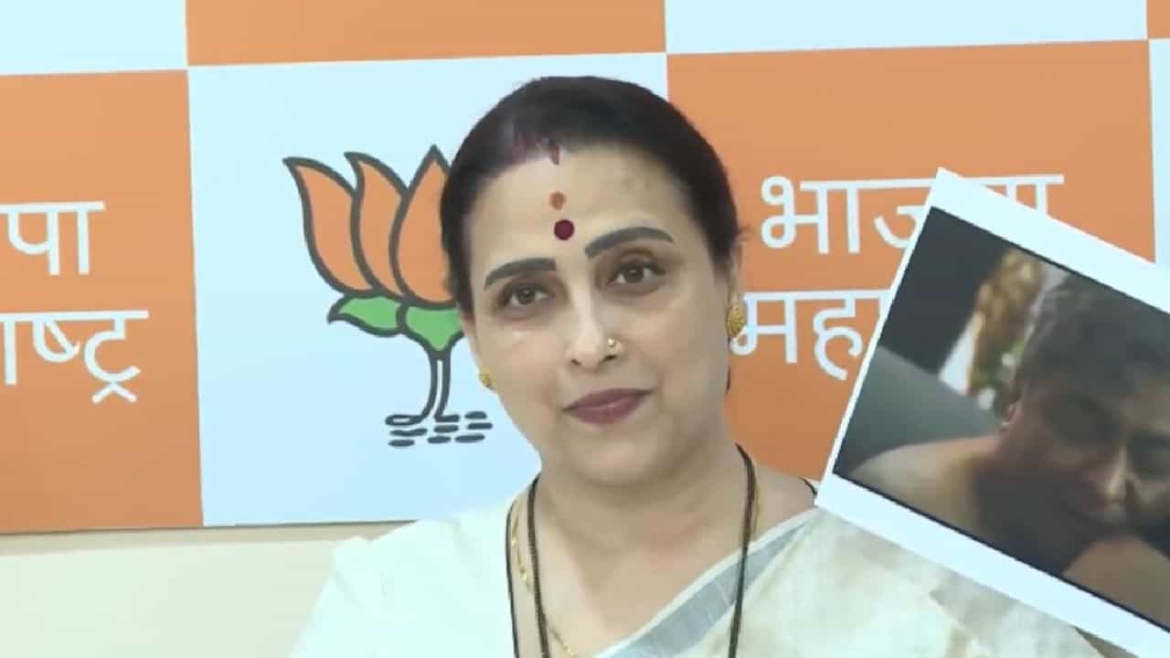 ठाकरे गटाच्या 'त्या' जाहिरातीत पॉर्नस्टार? चित्रा वाघ यांचा आक्षेप नेमका काय?