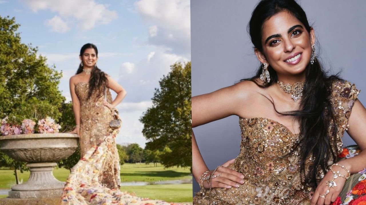 Met Gala 2024 : फुलं, फुलपाखरं अन् बरंच काही.. ! ईशा अंबानीचा हा खास ड्रेस तयार करण्यासाठी लागले 10 हजार.. Met Gala 2024 : फुलं, फुलपाखरं अन् बरंच काही.. ! ईशा अंबानीचा हा खास ड्रेस तयार करण्यासाठी लागले 10 हजार..