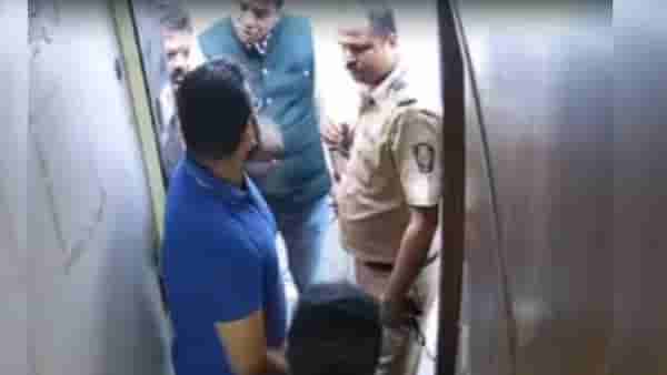 मनसे नेते अविनाश जाधव यांची सराफाच्या मुलाला मारहाण, CCTV व्हिडीओ व्हायरल