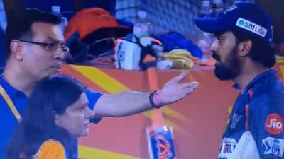 VIDEO : लाजिरवाण्या पराभवानंतर केएल राहुलला झापलं, संजीव गोयंकानी सर्वांसमोर फटकारलं ?