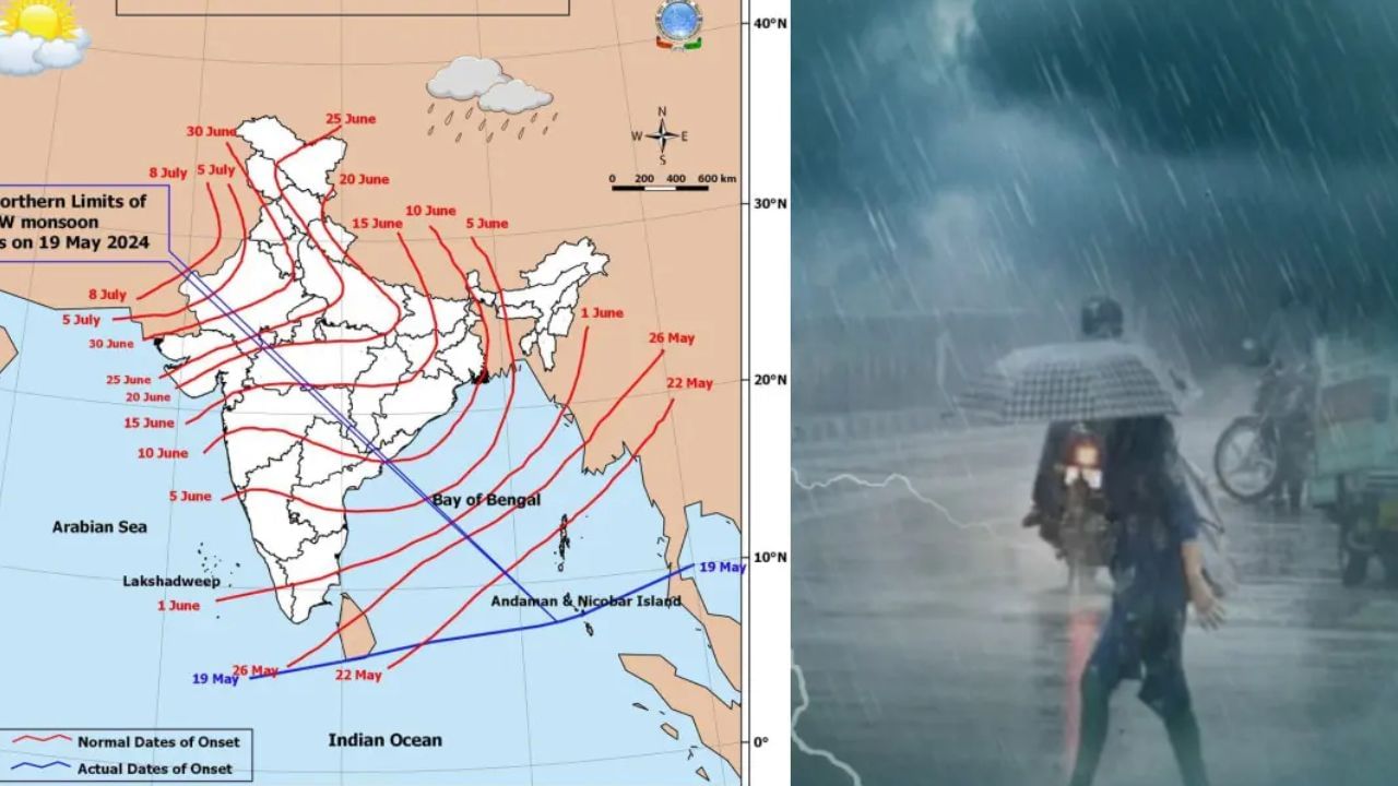 Monsoon Update: खूशखबर, मान्सून आले रे...अंदमानमध्ये दाखल, महाराष्ट्रात कधी येणार