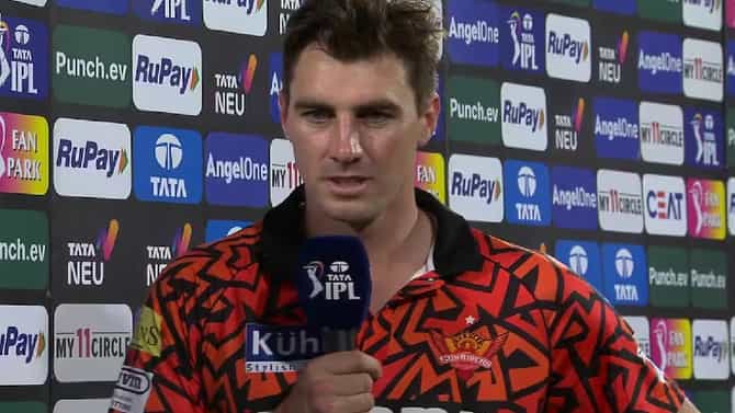 KKR vs SRH : पॅट कमिन्सने पराभवानंतर बोलताना थेट या बॉलरचं नाव घेतलं, म्हणाला.....