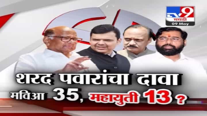 मतदानाचे 2 टप्पे बाकी अन् शरद पवारांनी किती जागा जिंकणार यांचं केलं भाकित, थेट सांगितला आकडा मतदानाचे 2 टप्पे बाकी अन् शरद पवारांनी किती जागा जिंकणार यांचं केलं भाकित, थेट सांगितला आकडा