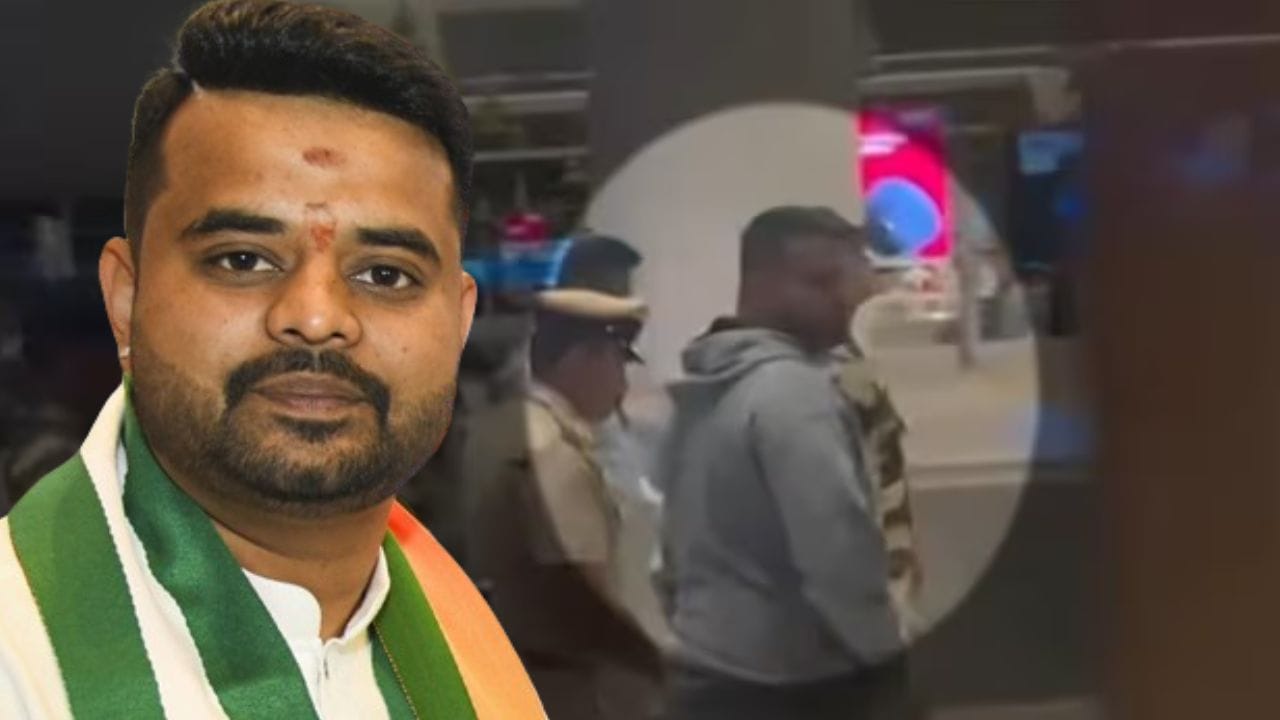 सेक्स स्कँडलमधील आरोपी प्रज्वल रेवन्ना 35 दिवसानंतर भारतात दाखल, SIT कडून अटक सेक्स स्कँडलमधील आरोपी प्रज्वल रेवन्ना 35 दिवसानंतर भारतात दाखल, SIT कडून अटक