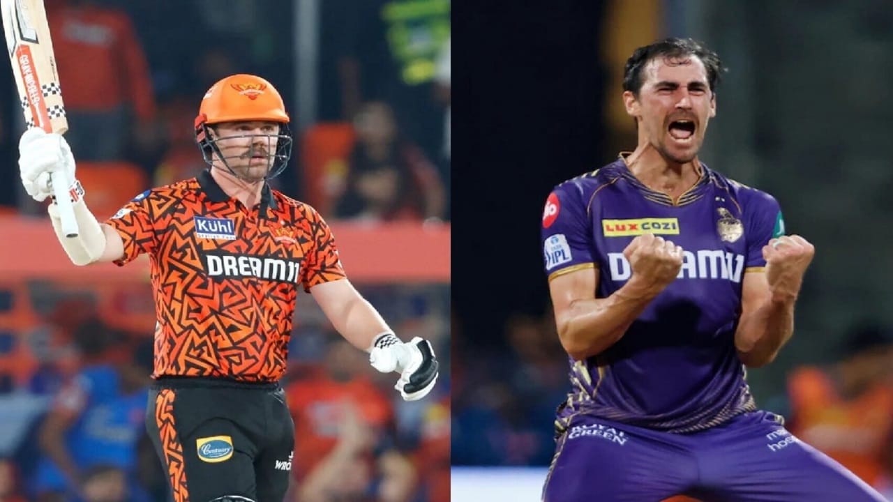 KKR Vs SRH Head to Head Records: केकेआर की हैदराबाद;दोघांपैकी वरचढ कोण ...