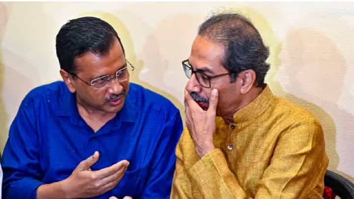 ...तर उद्धव ठाकरे लवकरच तुरुंगात दिसतील, अरविंद केजरीवाल यांचा दावा ...तर उद्धव ठाकरे लवकरच तुरुंगात दिसतील, अरविंद केजरीवाल यांचा दावा