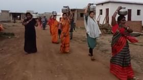 ज्या गावाने विमानतळासाठी गाव सोडलं ते गाव पिण्याच्या पाण्सापासून वंचित