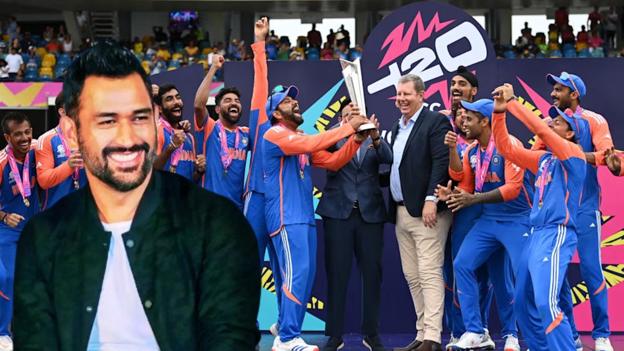 Ind vs SA : टीम इंडियाने वर्ल्ड कप जिंकल्यावर महेंद्र सिंह धोनीची खास पोस्ट, पाहा काय म्हणाला...