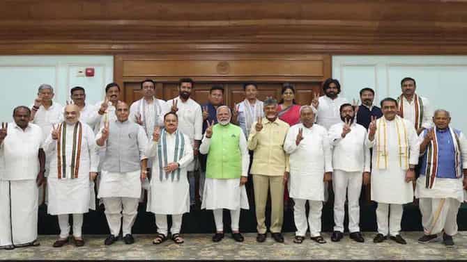 Modi 3.0 Govt : ठरलं, NDA मध्ये असा आहे मंत्रिपदाचा फॉर्म्युला, शिंदें शिवसेनेच्या वाट्याला किती मंत्रीपद?