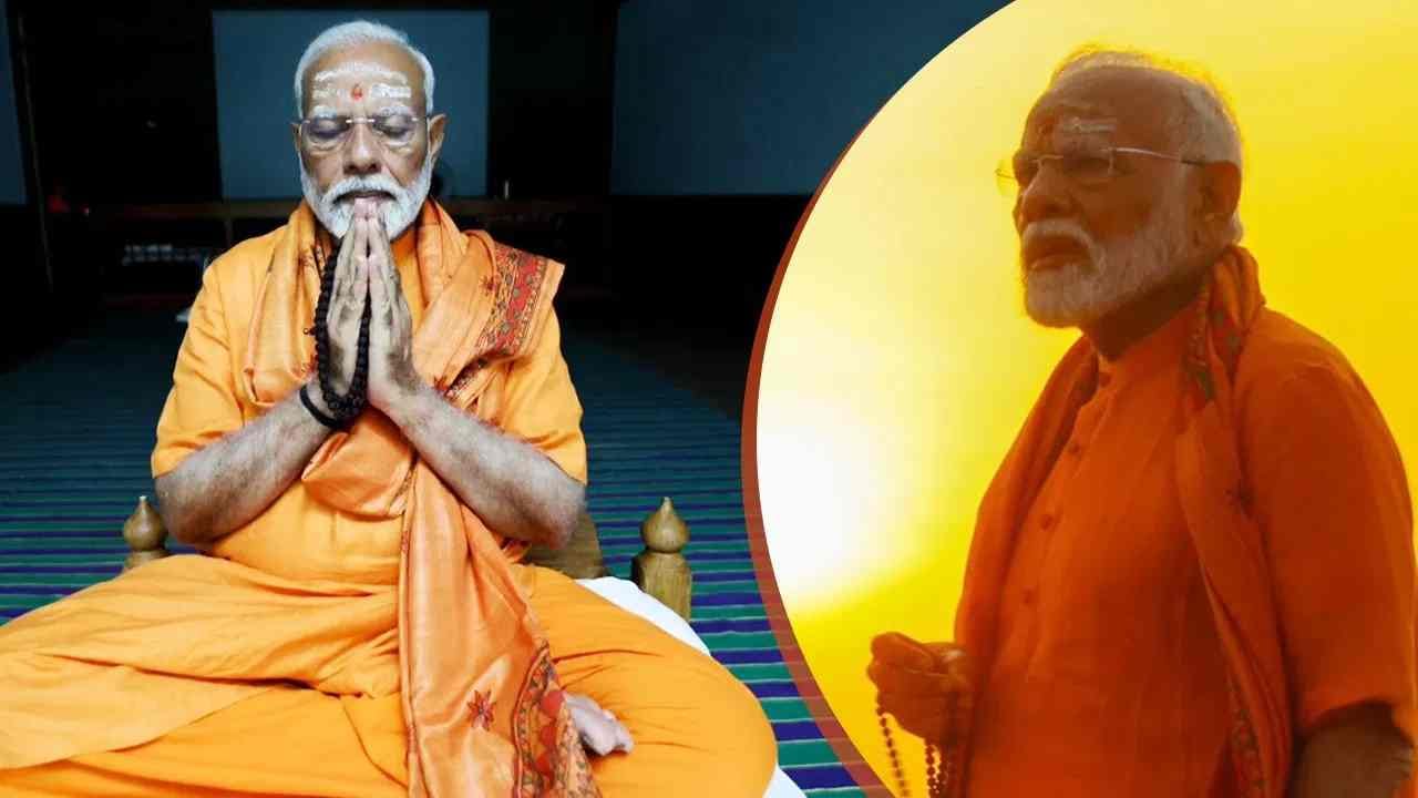 PM Narendra Modi : साधना करताना मनात, डोक्यात काय आलं? मोदींनी शब्दात उतरवला साधनेचा अनुभव PM Narendra Modi : साधना करताना मनात, डोक्यात काय आलं? मोदींनी शब्दात उतरवला साधनेचा अनुभव