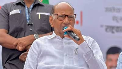 Sharad Pawar : हा तर भाषेचा फुलोरा; शरद पवारांनी अर्थसंकल्पाचा घेतला खरपूस समाचार