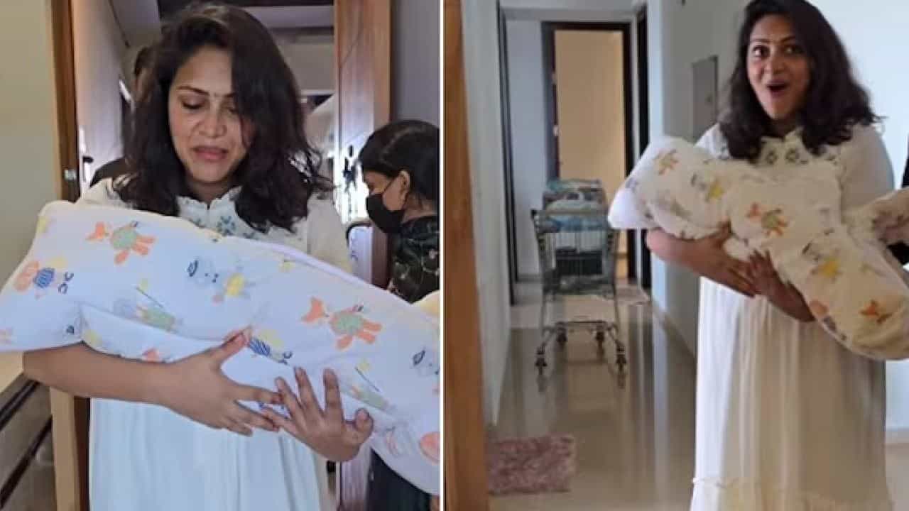 आमला पॉल ही दाक्षिणात्य चित्रपटसृष्टीतील लोकप्रिय अभिनेत्रींपैकी एक आहे. नोव्हेंबर 2023 मध्ये तिने जगत देसाईशी लग्न केलं. लग्नाच्या दोन महिन्यांतच तिने गरोदर असल्याचं जाहीर केलं होतं. आता आमलाने मुलाला जन्म दिला आहे. अभिनेत्रीने सोशल मीडियावर बाळाच्या स्वागताचा व्हिडीओ पोस्ट केला आहे.