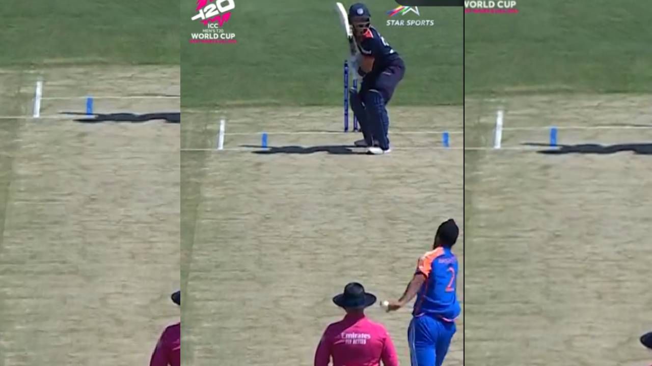 IND vs USA : सरदार बडा असरदार, वर्ल्डकमध्ये अमेरिकेविरूद्ध पहिल्याच बॉलवर विकेट घेत अर्शदीपने रचला इतिहास, पाहा Video IND vs USA : सरदार बडा असरदार, वर्ल्डकमध्ये अमेरिकेविरूद्ध पहिल्याच बॉलवर विकेट घेत अर्शदीपने रचला इतिहास, पाहा Video