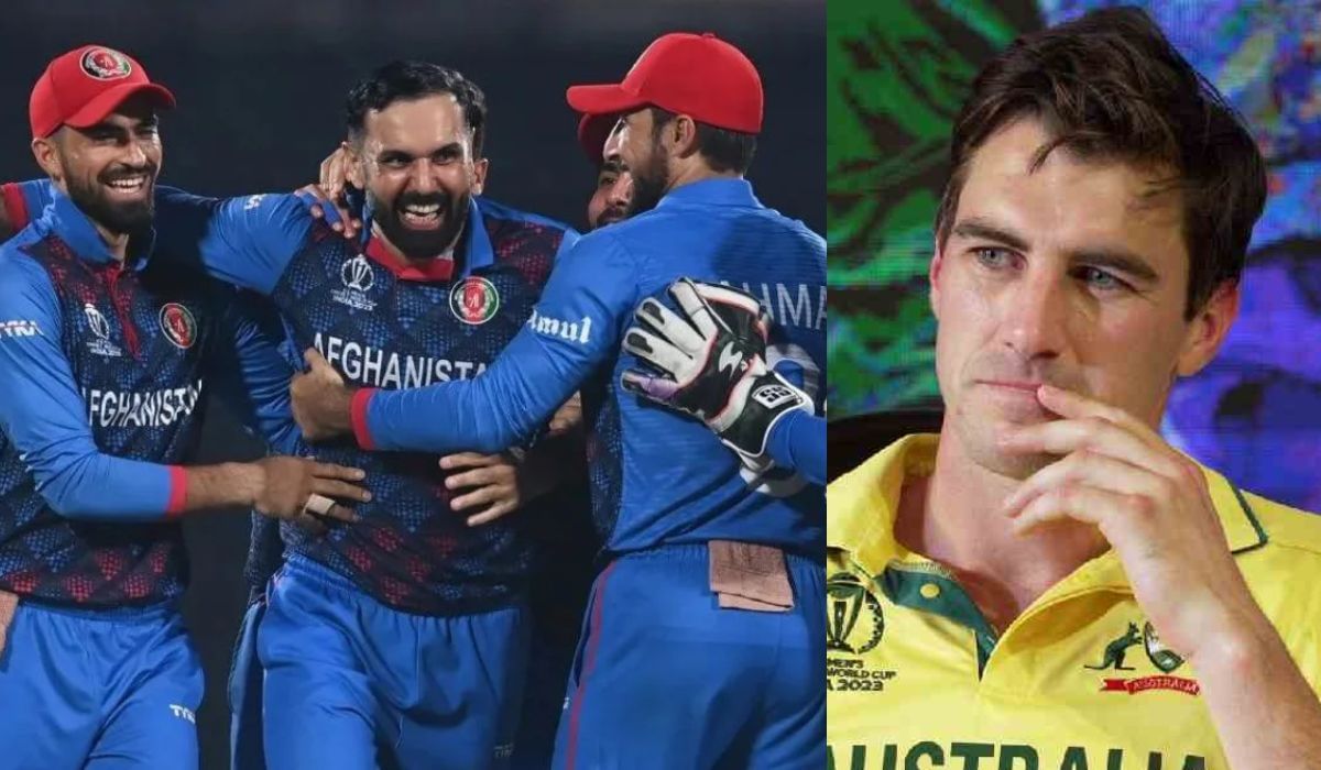 AFG vs AUS: सेमीफायनलम्ध्ये पोहोचताच अफगाणिस्तानच्या खेळाडूने ऑस्ट्रेलियाच्या कॅप्टनला असं डिवचलं