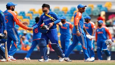 AFG vs IND Highlights And Score: टीम इंडियाची उपांत्य फेरीच्या दिशेने वाटचाल, अफगाणिस्तानचा 47 धावांनी उडवला धुव्वा