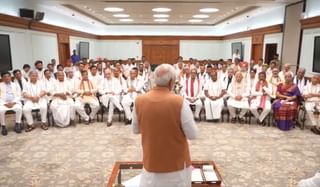 Video : पंतप्रधान नरेंद्र मोदींच्या शपधविधीवेळी बिबट्याची हजेरी? व्हिडीओ तुफान व्हायरल