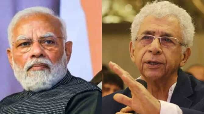 नरेंद्र मोदींना मुस्लिमांच्या जाळीदार टोपीत पहायचंय; नसीरुद्दीन शाह असं का म्हणाले?
