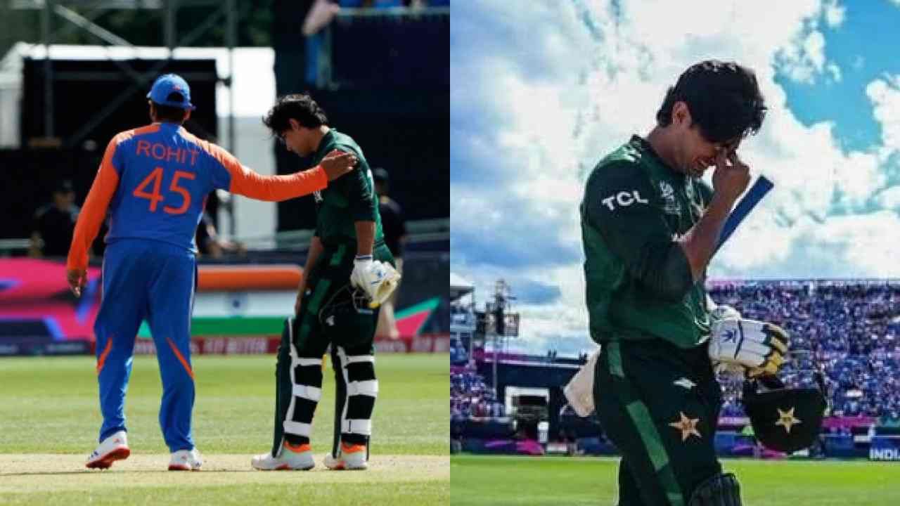 IND vs PAK : भारताकडून हार सहन नाही झाली, पाकिस्तानचा हा क्रिकेटर मैदानातच रडला, VIDEO