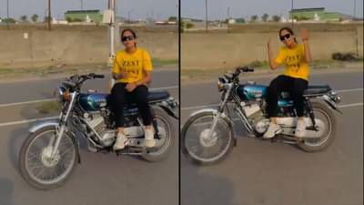 पुण्यात रिलसाठी तरुणीचा जीवघेणा स्टंट, व्हिडिओ पाहून बसेल धक्का