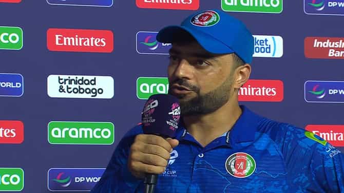 SA vs AFG: अफगाणिस्तानचं आव्हान संपुष्टात, पराभवानंतर कॅप्टन राशिदने काय म्हटलं?