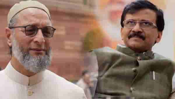 ‘… गुन्हा आहे का?’, लोकसभेतील ‘त्या’ घोषणेनंतर संजय राऊतांकडून ओवैसी यांची पाठराखण
