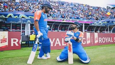 IND vs PAK: हिटमॅन महारेकॉर्डच्या उंबरठ्यावर, फक्त 2 धावांची गरज, विराटला टेन्शन