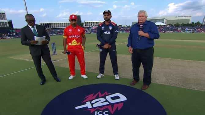 CAN vs USA Playing XI: यूएसएचा टॉस जिंकून बॅटिंगचा निर्णय, मुंबईकर खेळाडूला प्लेईंग ईलेव्हनमध्ये संधी