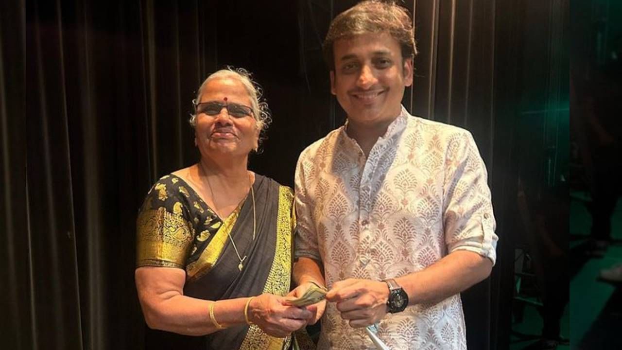 जेव्हा शाळेतील मराठीच्या बाई अमेरिकेत भेटतात...; संकर्षणन कऱ्हाडेने सांगितला भावनिक अनुभव