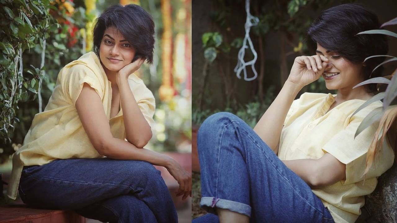 यलो कलरच्या या ड्रेसमधील फोटोंना सोशल मीडियावर नेटकऱ्यांची पसंती मिळाली आहे. नेटकऱ्यांनी कमेंट करत पूर्वाच्या लूकला दाद दिली आहे. खरा बोलणारा हसरा चेहरा, असं एका नेटकऱ्याने म्हटलं आहे. 