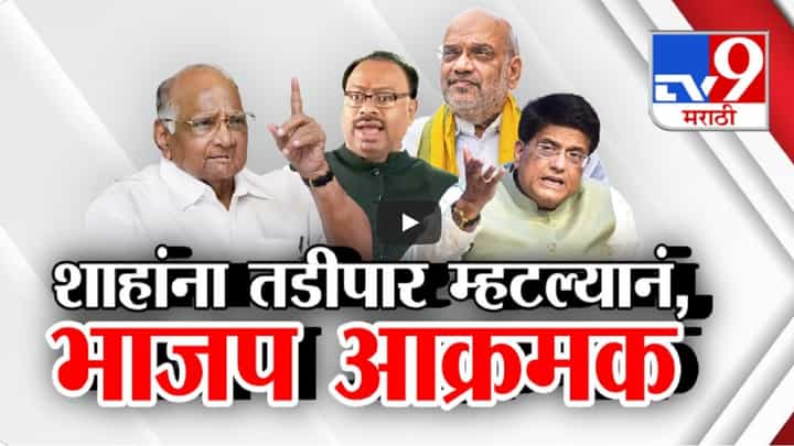 भ्रष्टाचारांचे सरदार टीकेला 'तडीपार'नं प्रत्युत्तर, अमित शहा vs शरद पवारांमध्ये वार-पलटवार भ्रष्टाचारांचे सरदार टीकेला 'तडीपार'नं प्रत्युत्तर, अमित शहा vs शरद पवारांमध्ये वार-पलटवार