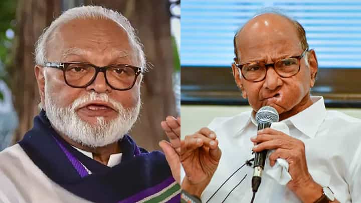 तासाभराच्या वेटिंगनंतर भेट, छगन भुजबळ सिल्व्हर ओकवर, शरद पवारांची अचानक भेट का? तासाभराच्या वेटिंगनंतर भेट, छगन भुजबळ सिल्व्हर ओकवर, शरद पवारांची अचानक भेट का?