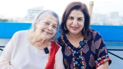 फराह खानच्या आईचं निधन; दोन आठवड्यांपूर्वीच साजरा केला होता वाढदिवस