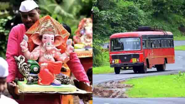 गणपतीसाठी कोकणात जाणाऱ्या चाकरमान्यांची पहिली पसंती एसटीला, 4953 बसेस फुल्ल