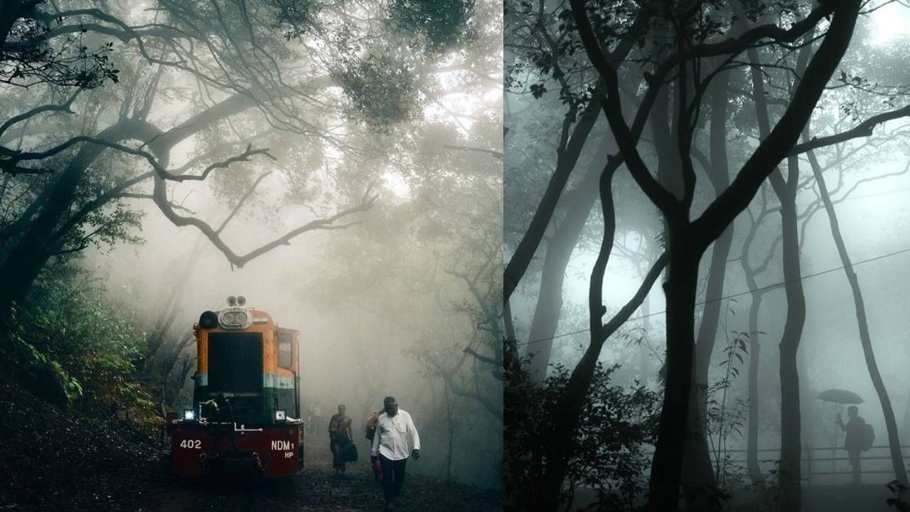 अगदी आभासी वाटावा असा हा नजारा... सोसाट्याचा वारा सुटत, विजांच्या गडगडाटाने जेव्हा मनाला हुरहूर लागते, त्याच क्षणी अंगावर कोसळणारे पावसाचे थेंब हवेहवेसे वाटतात.