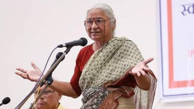 मेधा पाटकर यांना 5 महिन्यांचा तुरुंगवास, 10 लाखांचा दंड; 23 वर्षांपूर्वीच्या खटल्याप्रकरणी सुनावली शिक्षा