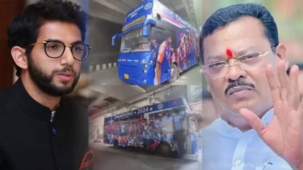 Team India Victory Parade : गुजरात पाकिस्तानात येतं का? ‘त्या’ बसवरून टीका करणाऱ्या आदित्य ठाकरेंना शिरसाटांनी फटकारलं