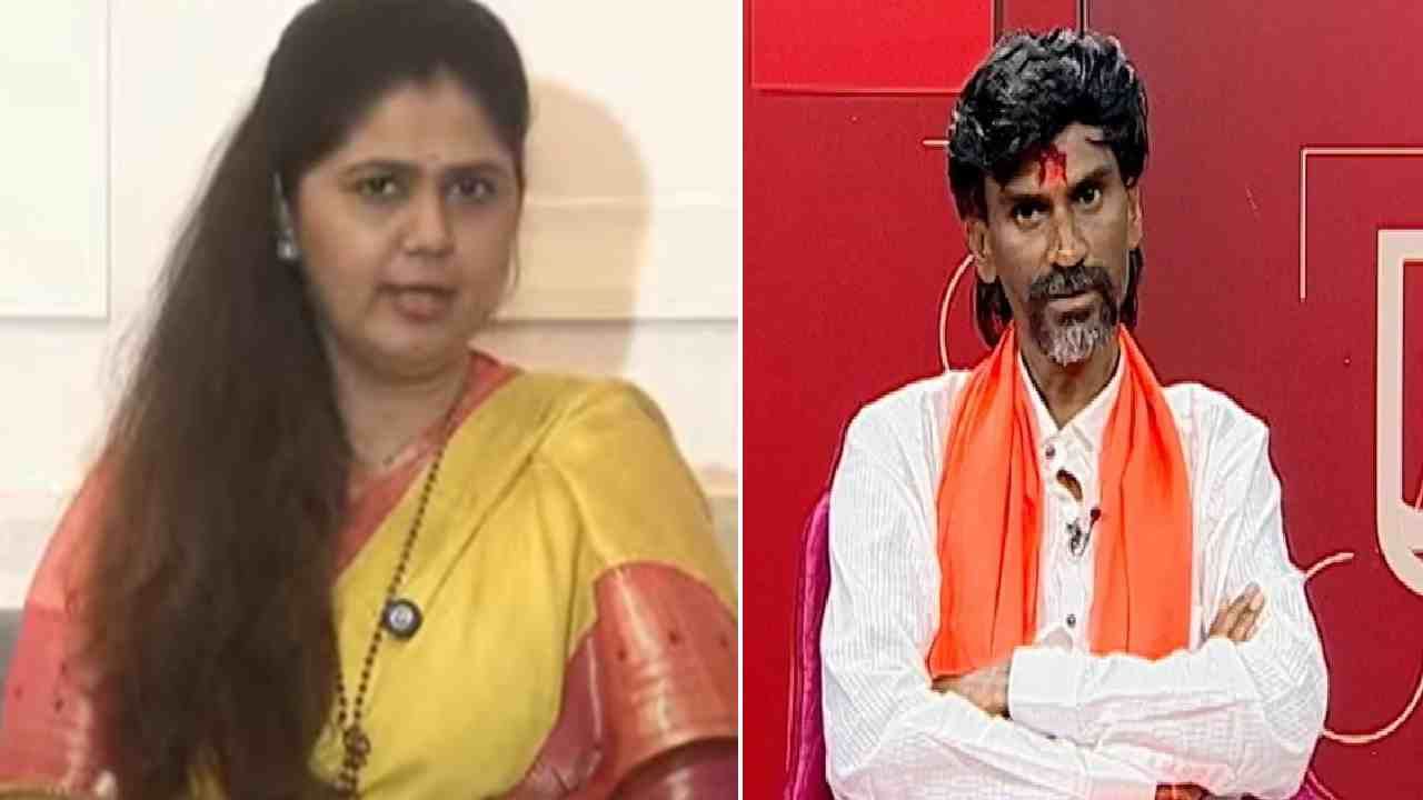 Pankaja Munde : मनोज जरांगे पाटील 288 पाडा बोलतात, त्यावर पंकजा मुंडे म्हणाल्या.....