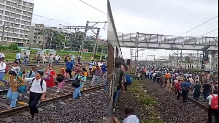 Central Railway Update : सायन-माटुंगा दरम्यान नेमकं काय झालेलं? ज्यामुळं 'मरे'ची वाहतूक होती विस्कळीत? प्रवाशी संतप्त Central Railway Update : सायन-माटुंगा दरम्यान नेमकं काय झालेलं? ज्यामुळं 'मरे'ची वाहतूक होती विस्कळीत? प्रवाशी संतप्त