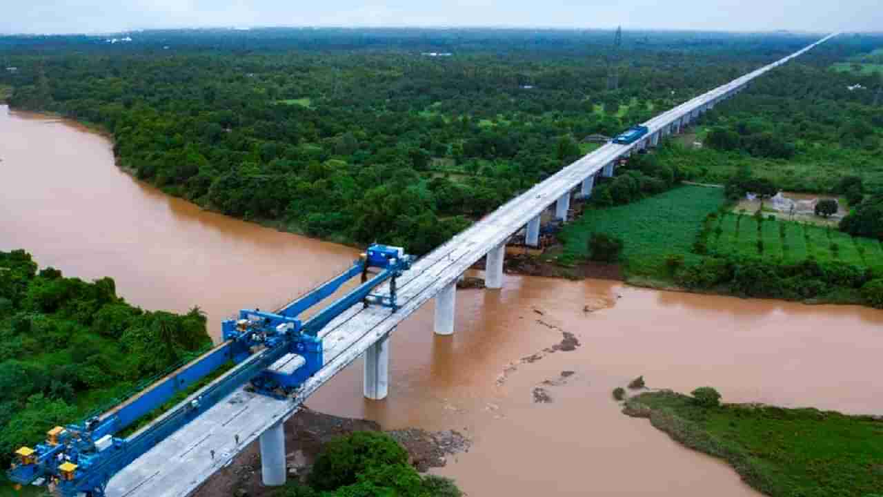 Mumbai-Ahmedabad Bullet Train : कोलक नदीवरील पुलाचे काम पूर्ण, एकूण 24 नदी पुलांवरुन धावणार बुलेट ट्रेन