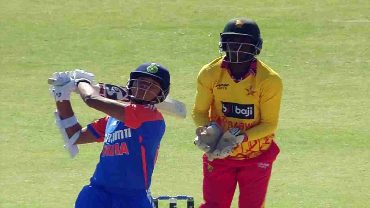 ZIM vs IND: 1 बॉलमध्ये 12 धावा, यशस्वी जयस्वालची धमाकेदार कामगिरी