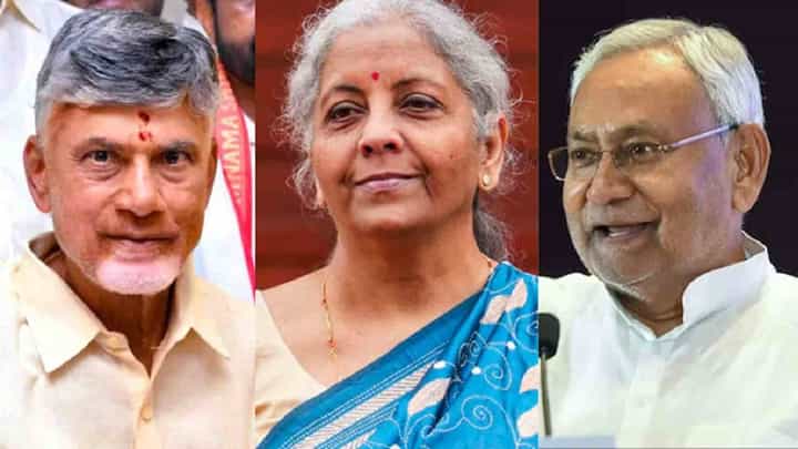 Union Budget 2024 : दोन्ही बाबुंसाठी मोठं गिफ्ट, बिहार अन् आंध्रप्रदेशसाठी सीतारमण यांची मोठी घोषणा Union Budget 2024 : दोन्ही बाबुंसाठी मोठं गिफ्ट, बिहार अन् आंध्रप्रदेशसाठी सीतारमण यांची मोठी घोषणा