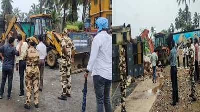 शिवसैनिकाचा जिथे मृत्यू झाला, त्या रिसॉर्टवर बुलडोझर फिरवला, मुख्यमंत्र्यांकडून गंभीर दखल; पालिका प्रशासन ॲक्शन मोडवर