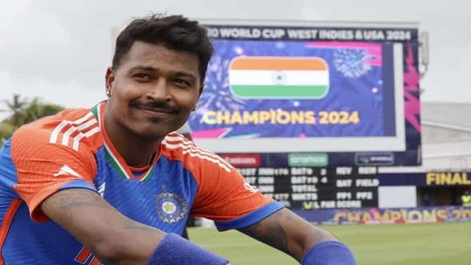 Hardik Pandya ने इतिहास रचला, अशी कामगिरी करणारा पहिलाच भारतीय, आयसीसीची घोषणा