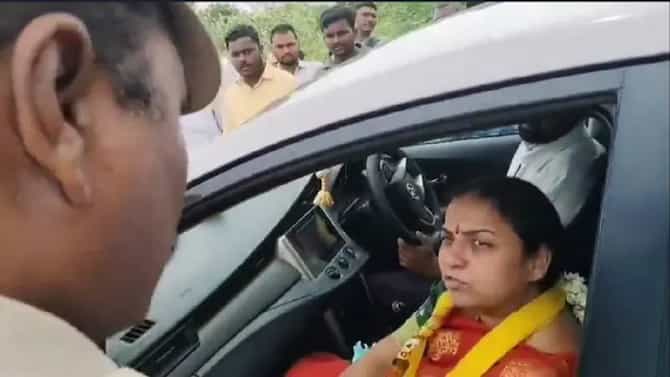 तुला पगार कोण देतो? लग्नाला आला आहेस की, ड्युटीवर? मंत्र्याच्या पत्नीने पोलीस अधिकाऱ्याला झापलं