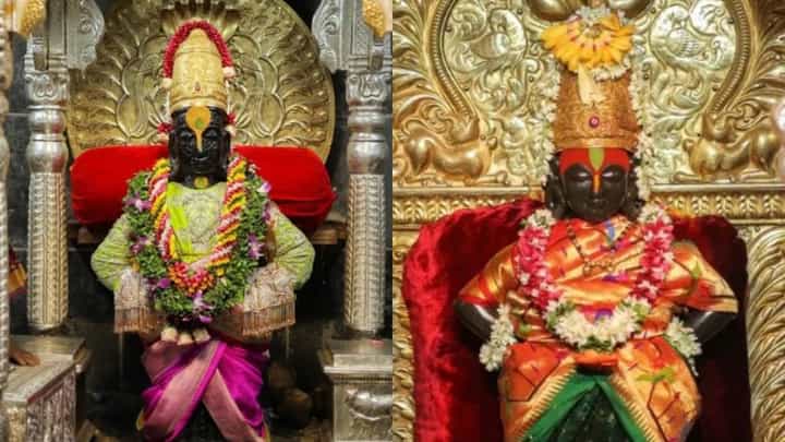 विठुरायाची थकवा जाण्यासाठी गरम पाण्यानं स्नान अन् आयुर्वेदिक काढा; पंढरपुरात प्रक्षाळपूजा संपन्न विठुरायाची थकवा जाण्यासाठी गरम पाण्यानं स्नान अन् आयुर्वेदिक काढा; पंढरपुरात प्रक्षाळपूजा संपन्न