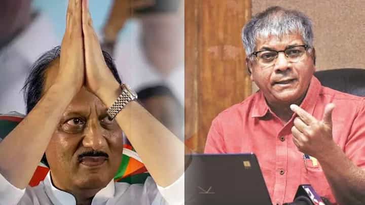 अजित पवारांनी महायुतीतून बाहेर पडावं, आम्ही त्यांचं..., प्रकाश आंबेडकरांकडून मोठी ऑफर अजित पवारांनी महायुतीतून बाहेर पडावं, आम्ही त्यांचं..., प्रकाश आंबेडकरांकडून मोठी ऑफर
