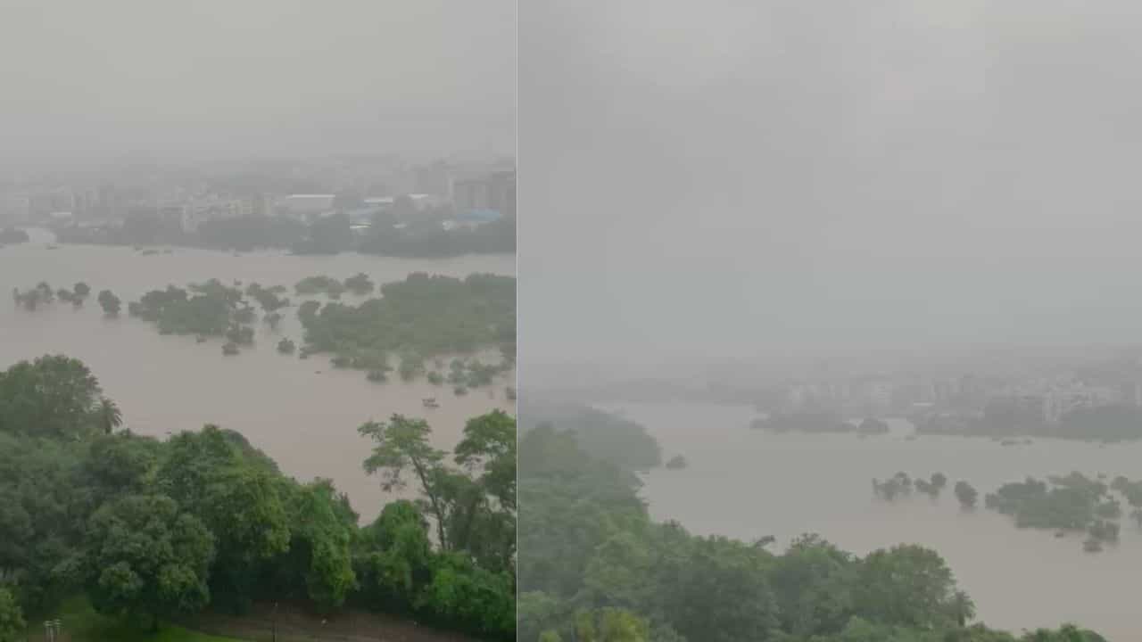 पिंपरी चिंचवडच्या चिखलीमधील घरकुल मधल्या इमारतींमध्येही पाणी शिरले आहे. सखल भागात गुडघ्या हून अधिक पाणी साठ झालेले आहे. अनेक वाहन पाण्याखाली गेली आहे. पावसाचा जोर कायम राहिल्यास इमारतीमधल्या घरांमध्येही पाणी शिरण्याची शक्यता निर्माण झाली आहे.