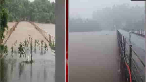 Kalyan Rain Update : कल्याणमध्ये पावसाची तुफान बॅटिंग अन् रस्त्याची नदी; ‘या’ महामार्गावरील वाहतूक ठप्प
